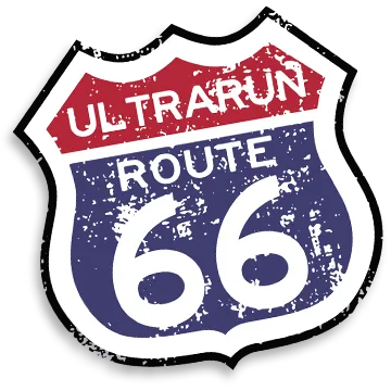 interstate sign reading Ultrarun Route 66